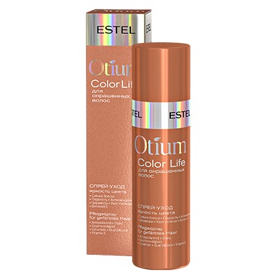 ESTEL OTIUM COLOR LIFE Спрей-уход для волос «Яркость цвета» 100 мл
