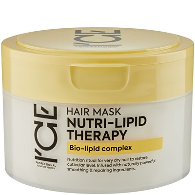 ICE NUTRI-LIPID THERAPY Маска для питания и блеска  пористых и тусклых волос 200 мл