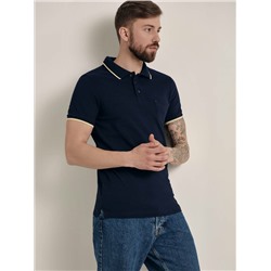 Джемперы DIWARI MD 944 Футболка-поло с контрастной отделкой