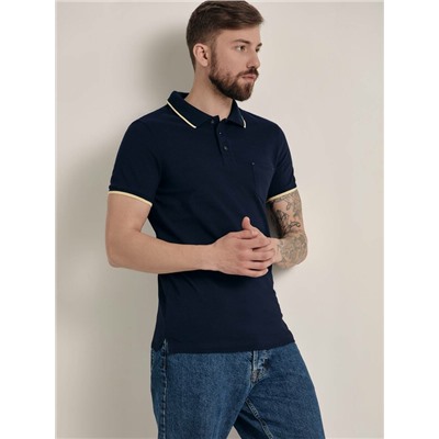 Джемперы DIWARI MD 944 Футболка-поло с контрастной отделкой