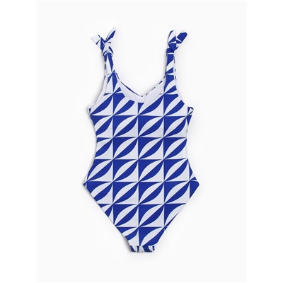 Купальник женский слитный с принтом MINAKU, размер 50