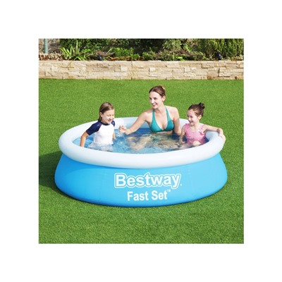 Бассейн надувной Bestway Fast Set 57392, 183×51 см, круглый