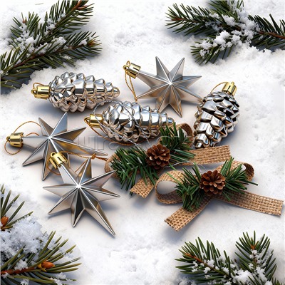 Набор новогодних украшений "Праздничного настроения!"