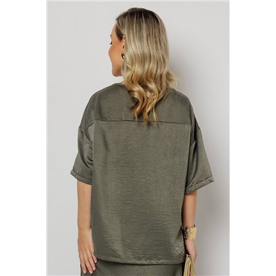 Блузка женская  4483/05/Оливковый