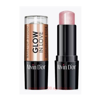 Alvin D`or Стик Хайлайтер Glow in Love тон 01 светлый перламутр 9г HS1-1