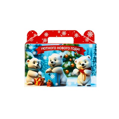 Сладкий новогодний подарок «Милые мишки», детский, 500 г