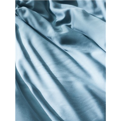 Пододеяльник 1.5-спальный SL Home, 150×220 см, серо-голубой, тенсель