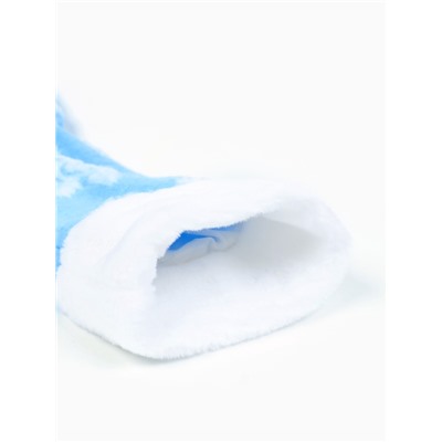 Карнавальный костюм для девочки «Снегурочка»: шуба, шапка, варежки, рост 122-134