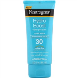 Neutrogena, Hydro Boost, Water Gel Lotion, SPF 30, 3 fl oz (88 ml)