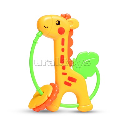 Набор погремушек "Веселье зверят" в пакете