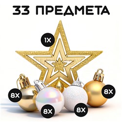 Набор новогодних украшений "Яркие впечатления"