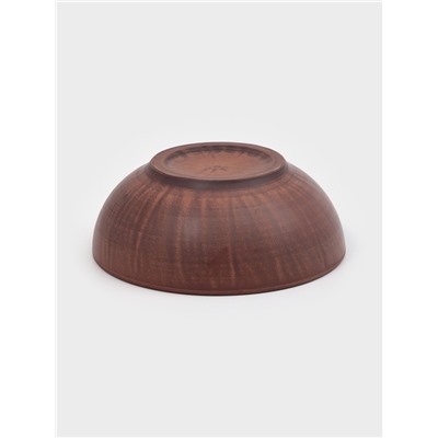 Салатник «Гладь», 800 мл, 17.5×5.5 см, красная глина