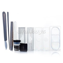 Французские опыты. Науки с Буки "Микроскоп" (увеличение 100X,400X,1200X) с набором аксессуаров