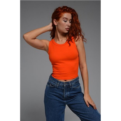 14408/1 топ-майка женская (Оранжевый)