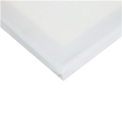 Холст на подрамнике, хлопок 100%, 1.6×20×20 см, акриловый грунт, среднезернистый, 380 г/м²