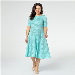 Платье, трикотаж, мятный