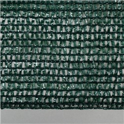 Сетка затеняющая, 5×4 м, плотность 55 г/м², зелёная, в наборе 19 клипс