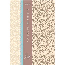 Бизнес-блокнот А5  96л клетка/линия "RISOTTO" тв.переплет (093823) 35241 Хатбер