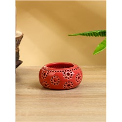 Подсвечник, 8.5×8.5×4 см, керамика, МИКС