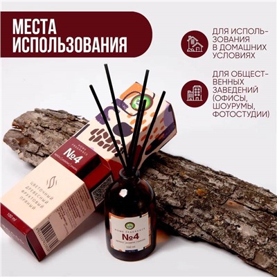 Аромадиффузор для дома Green World №4 Neroli, Jasmine, Sandal 50 мл