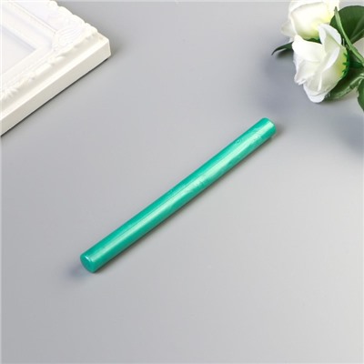 Сургуч для печати стержень «Мятный», перламутр, набор 10 шт., 13.2×1.1 см