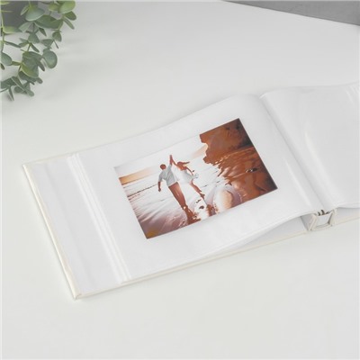 Фотоальбом на 100 фото кожзам 10×15 см «Ромашковый чай», в коробке, 4×26×18 см