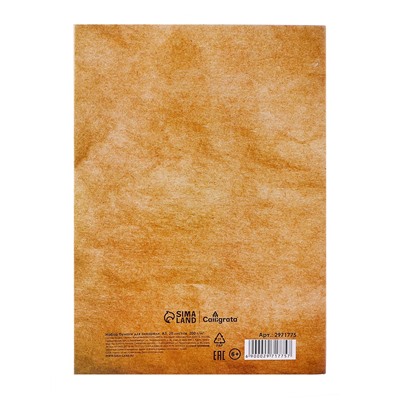 Набор бумаги для акварели А3, 20 листов «Архитектура», блок 200 г/м², рисовальная