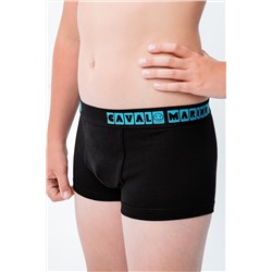 Трусы боксеры на мальчика открытая резинка БПО черный