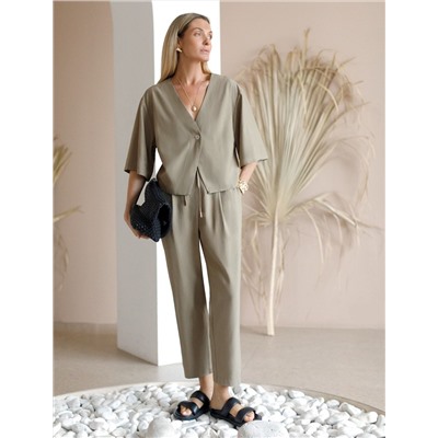 Блузка из плотного лиоцелла