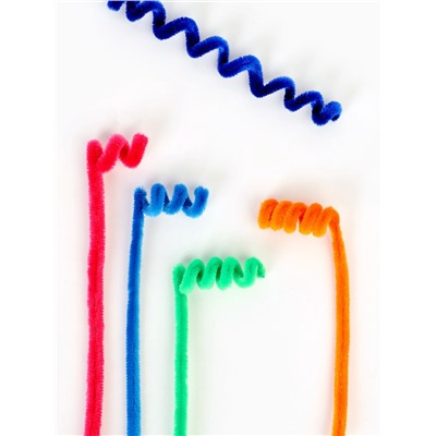 Синельная проволока, набор 200 шт, размер 1 шт 30х0,8 см, 20 цветов