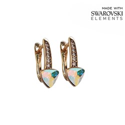 Серьги с кристаллами Swarovski