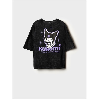 Фуфайка трикотажная для девочек (футболка)