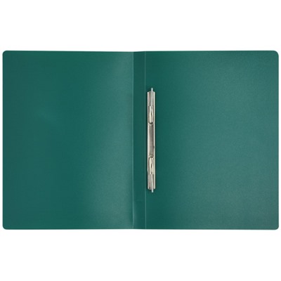 Папка скоросшиватель пластиковая непрозрачная зеленая 0,55мм NC4055G inФОРМАТ