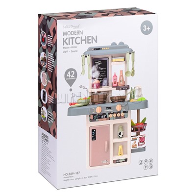 Игровой набор кухня "Поваренок" (со светом) в коробке