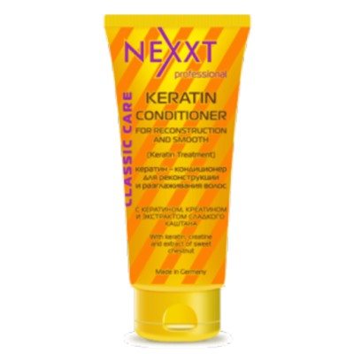 Кератин-кондиционер NEXXT Professional для реконструкции волос (Nexxt Keratin Conditioner), 200 мл