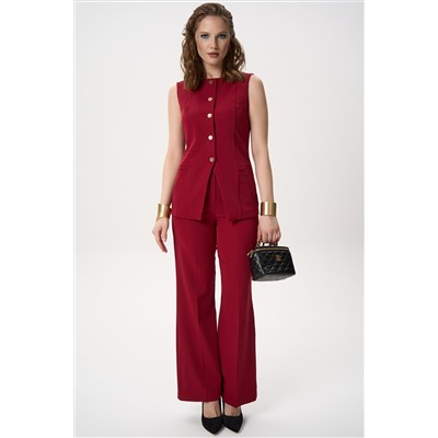 Брюки Дарси (бордовый)