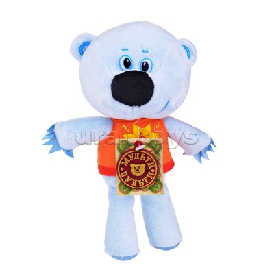 Медвежонок Белая тучка, 20см. озвуч.