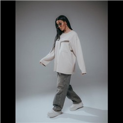 Свитшот женский Дабл (Бежевый)