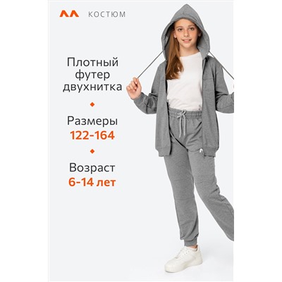 Детский спортивный костюм из футера двухнитки Happyfox
