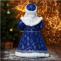 Дед Мороз под ёлку «Зимнее волшебство. Новогодняя игрушка с посохом и подарками», 50 см