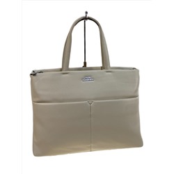 Женская сумка из искусственной кожи, цвет молочный