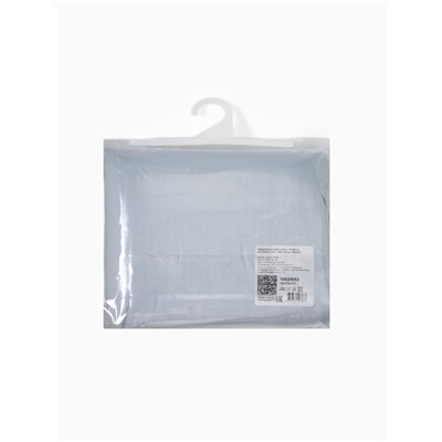 Пододеяльник 2-спальный «Этель», 175×220 см, голубой, сатин