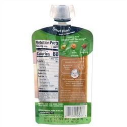 Gerber, Smart Flow, Organic, груша, персик и клубника, 99 г (3,5 унции)