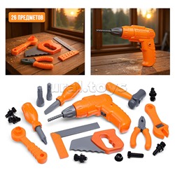 Набор инструментов "Маленький столяр" в пакете