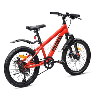 Велосипед 20" Rocket Crux 3.0 , цвет красный, размер 11"