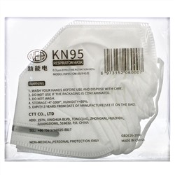 Tony Moly, CTT KN95 Respirator Mask, 5 Count
