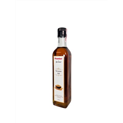 Pitambari Sesame Oil Dark 500ml / Кунжутное масло 500 мл