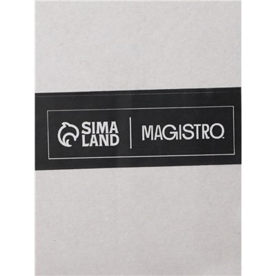 Стаканы Magistro «Грани», 450 мл, 7×13.8 см, набор 2 шт., стекло, прозрачные