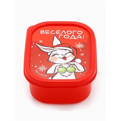 Ланч - бокс новогодний «Весёлого года», 150 мл
