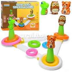 Кольцеброс "Спортивные зверята" в коробке
